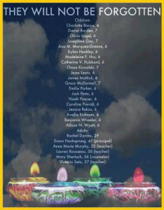 Names of Sandy Hook Elementary Victims