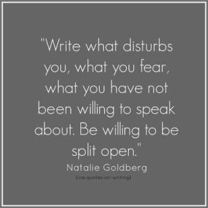 Natalie Goldberg Writing Quote