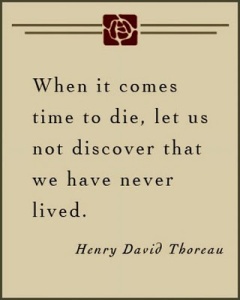 Henry David Thoreau Quote On A Neutral Background